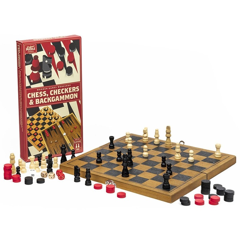 Chess, Checkers & Backgammon
