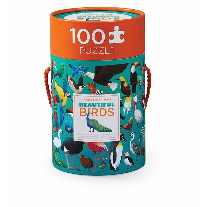 100-pc Puzzle 36-Birds