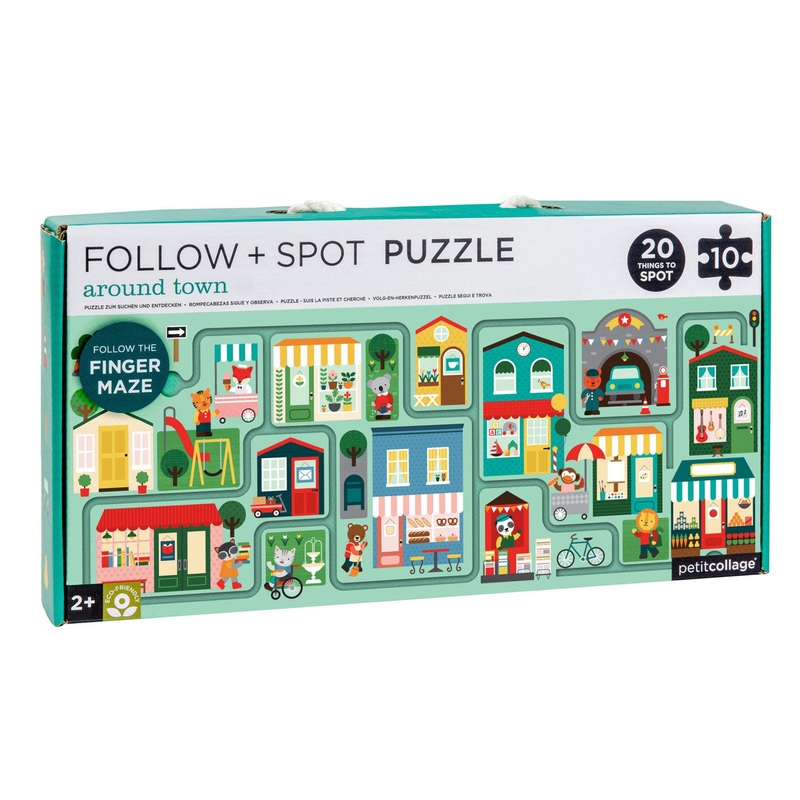 Around Town Follow + Spot Puzzle – 10 pcs