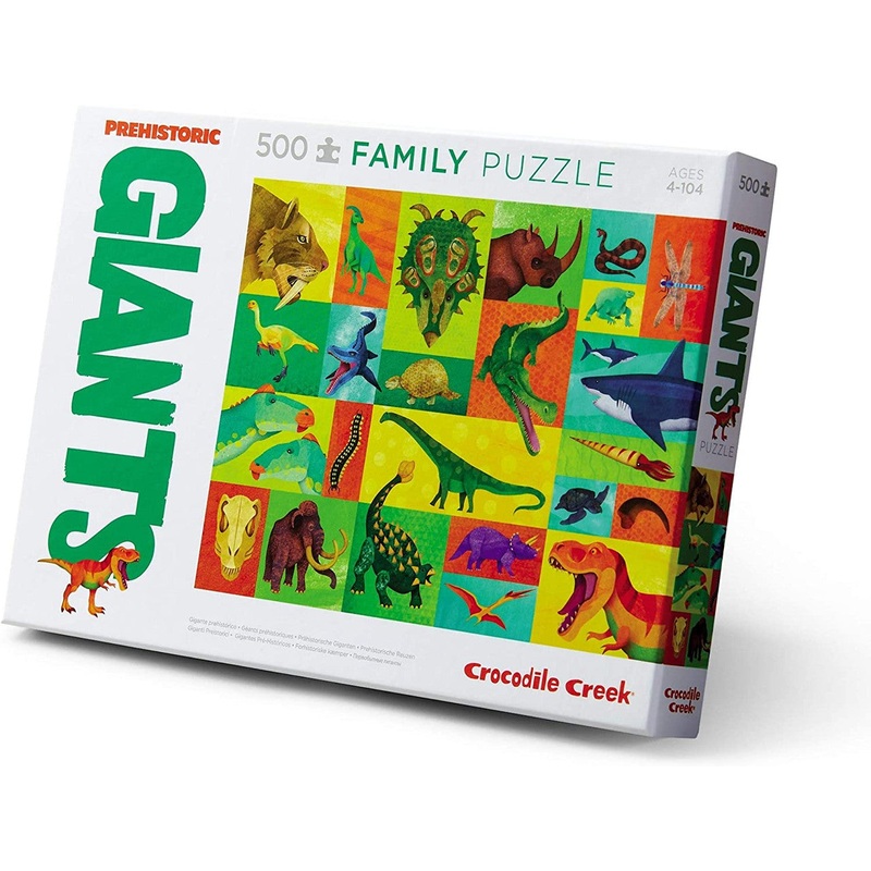 Family Puzzle 500-pc Giants Prehistoric