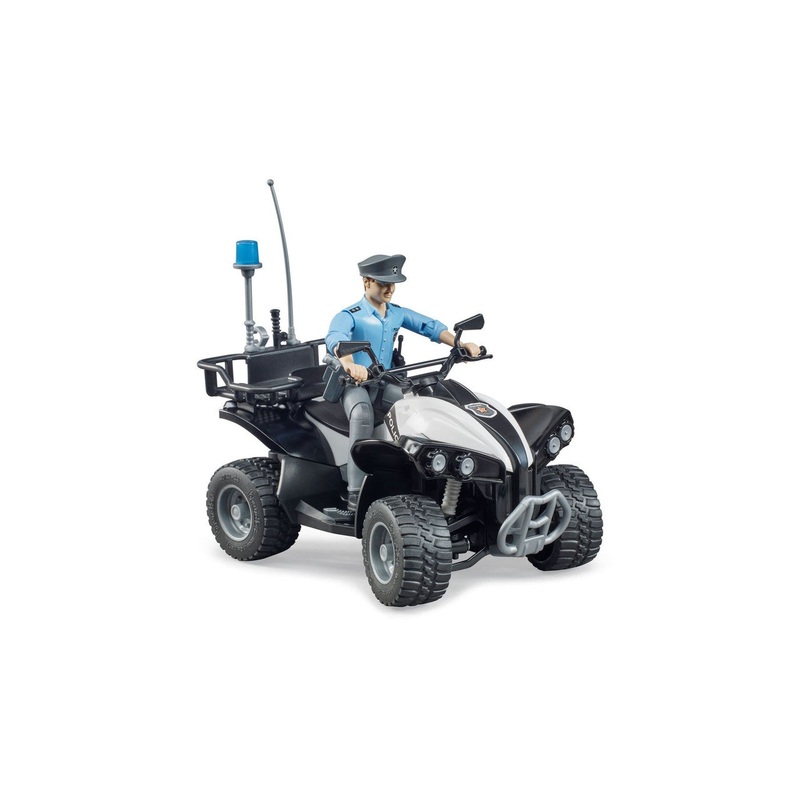 Police Quad w Light Skin Police and Access