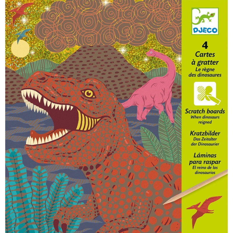 Scratch Cards Dinosaurs