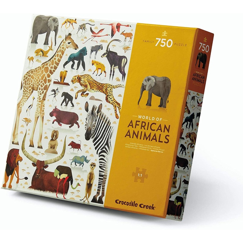 World of African Animals – 750-piece Puzzle