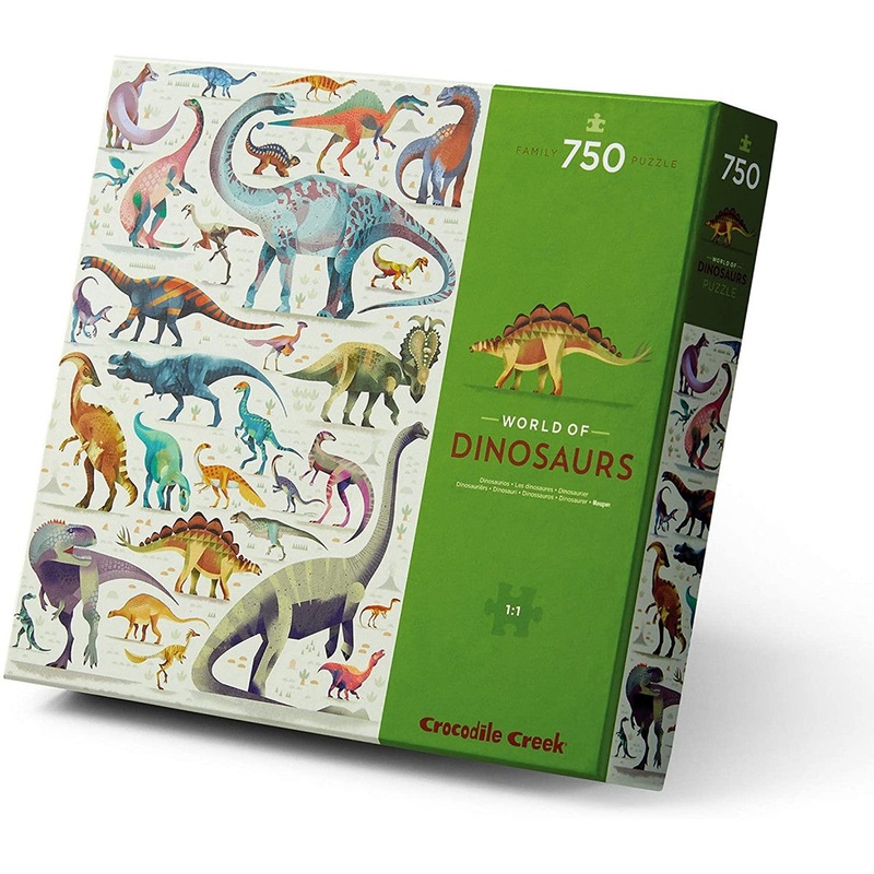 World of Dinosaurs – 750-piece Puzzle