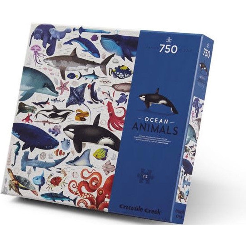 World of Ocean Animals – 750-piece Puzzle