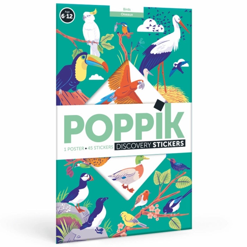 Birds – Poster + Stickers