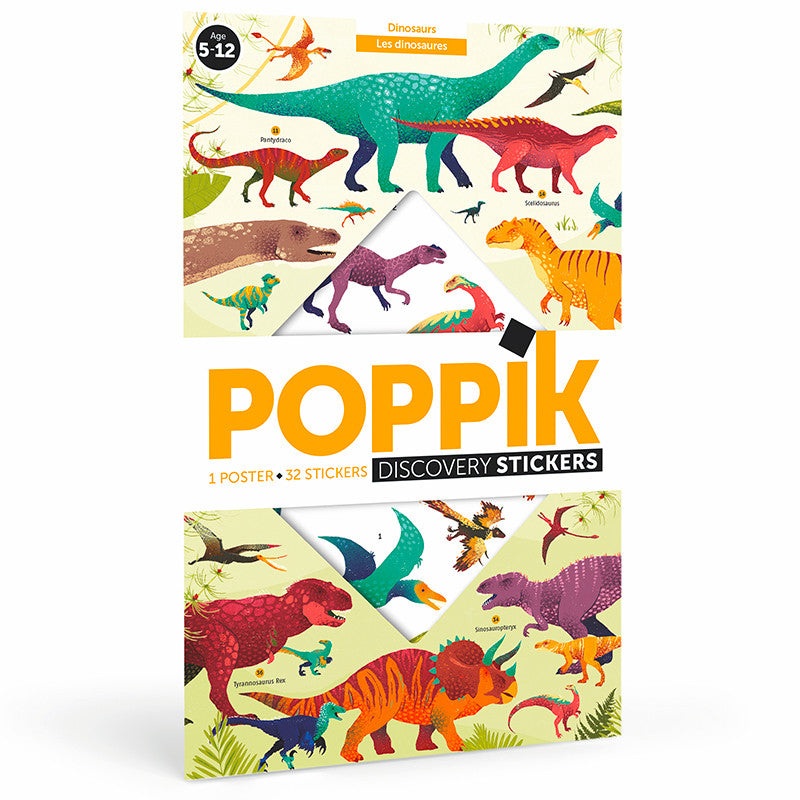 Dinosaurs – Poster + Stickers