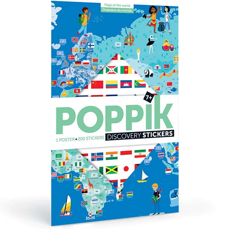 Flags – Poster + Stickers