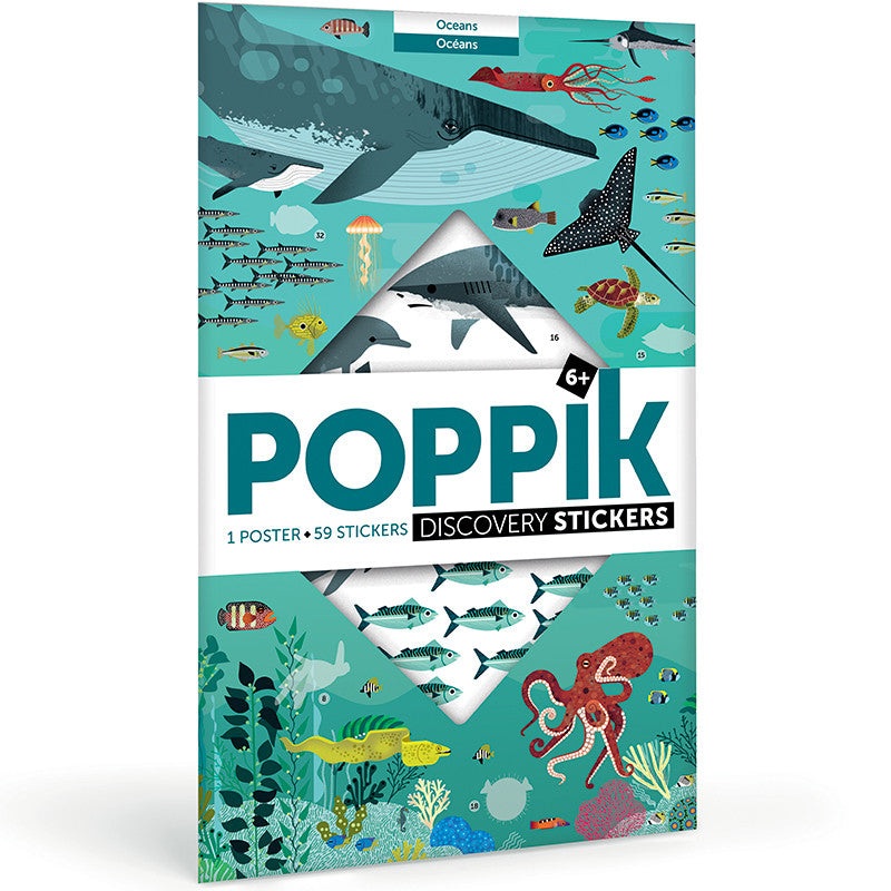Oceans – Poster + Stickers