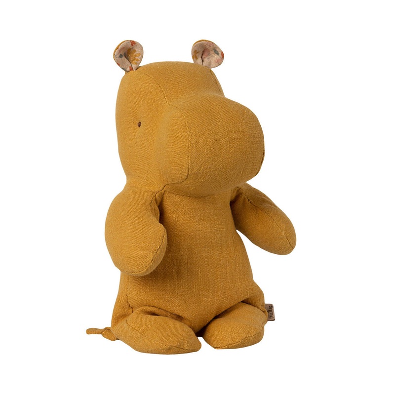 Small Hippo Dusty Yellow