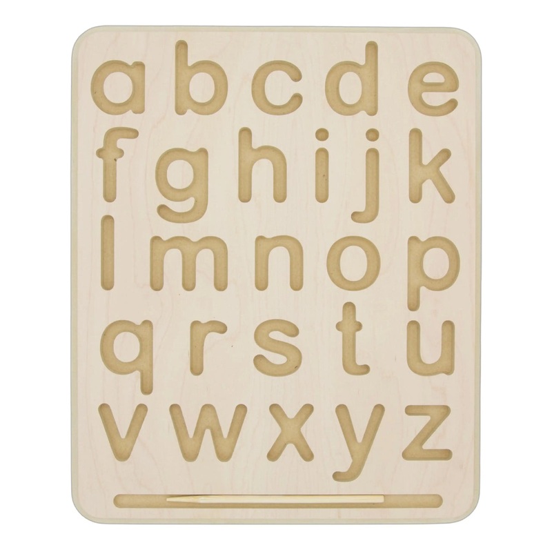 Wooden Alphabet Tracing Board