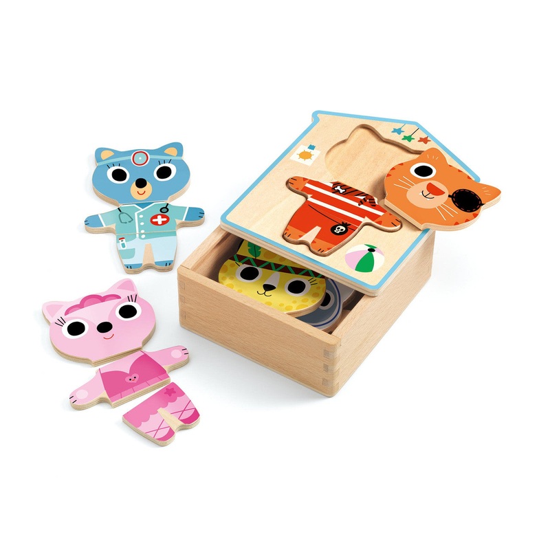 Dressup Mix – Wooden Puzzles