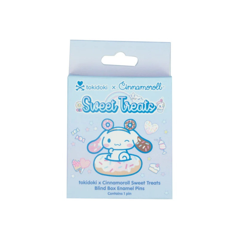 Tokidoki x Cinnamoroll Sweet Treats Enamel Pin Blind Box