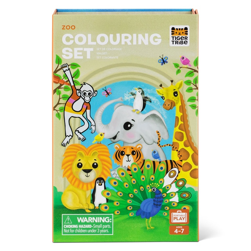 Colouring Set – Zoo