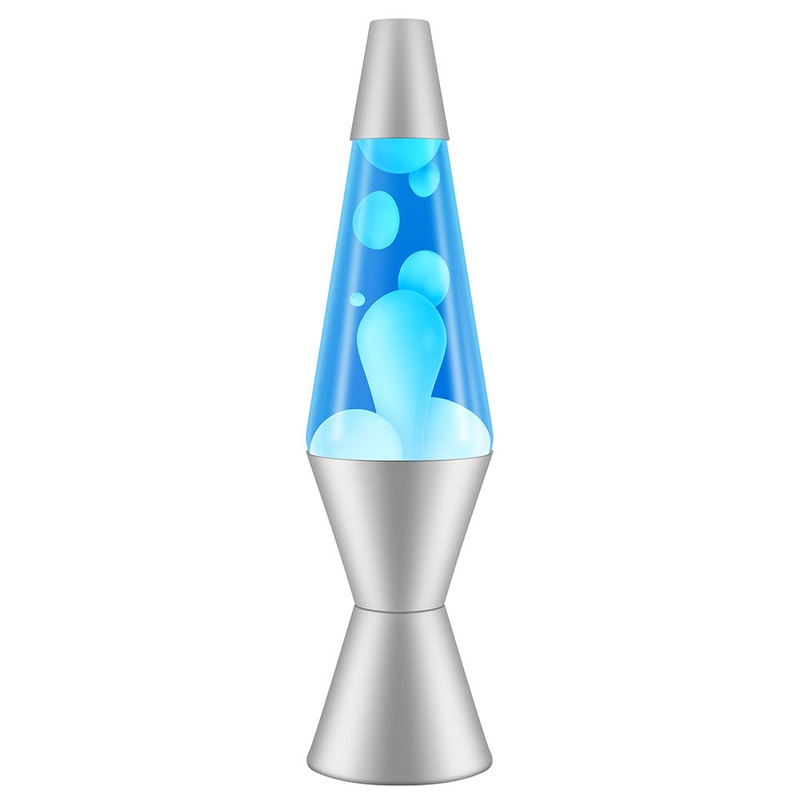14.5 LAVA Lamp Classic (White/Blue)