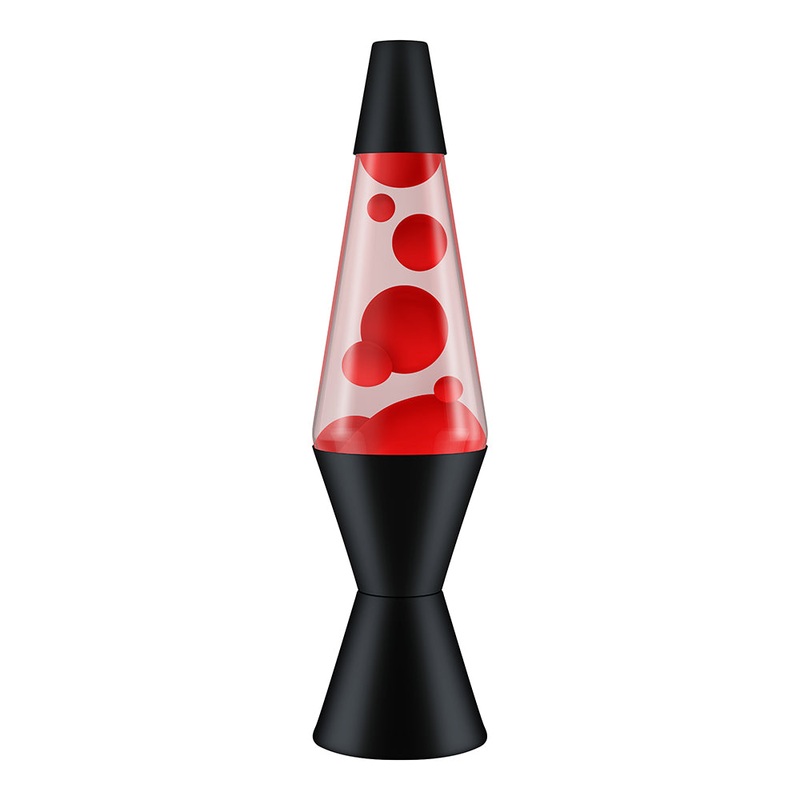 14.5 LAVA Lamp (Red/Clear)