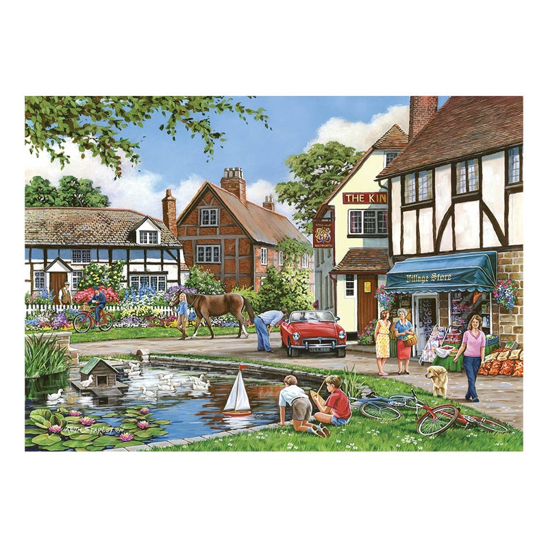 A Busy Day – 1000 Piece Jigsaw Puzzle