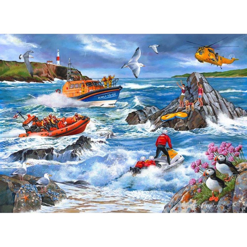Against The Tide – 1000 Piece Jigsaw Puzzle