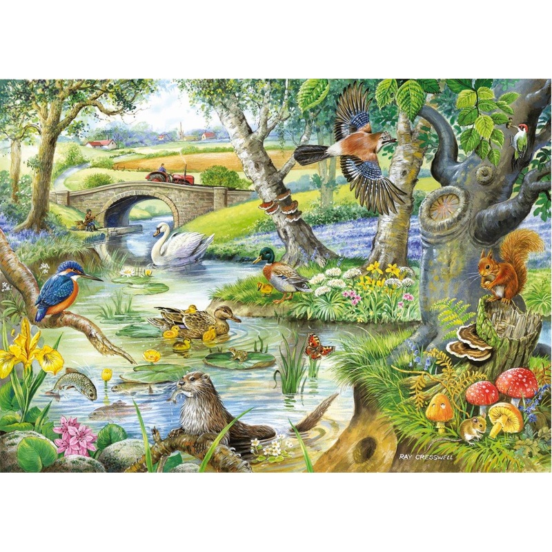 Tales Of The River – BIG 500 Piece Jigsaw Puzzle