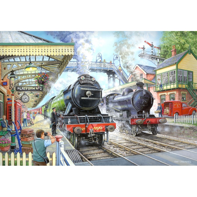 Train Now Standing – 1000 Piece Jigsaw Puzzle