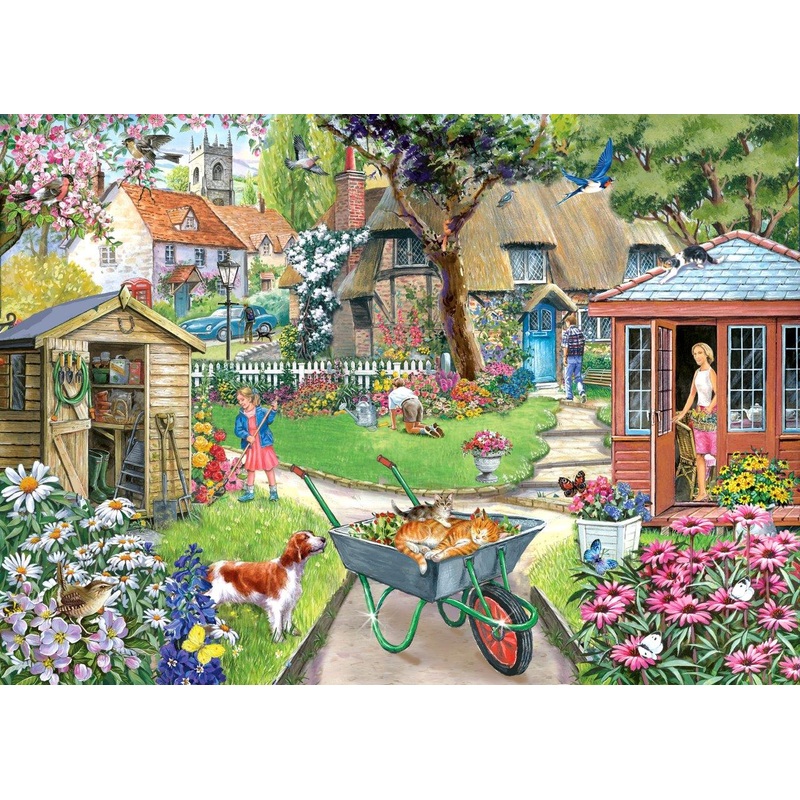 Bloomin’ Lovely – BIG 500 Piece Jigsaw Puzzle