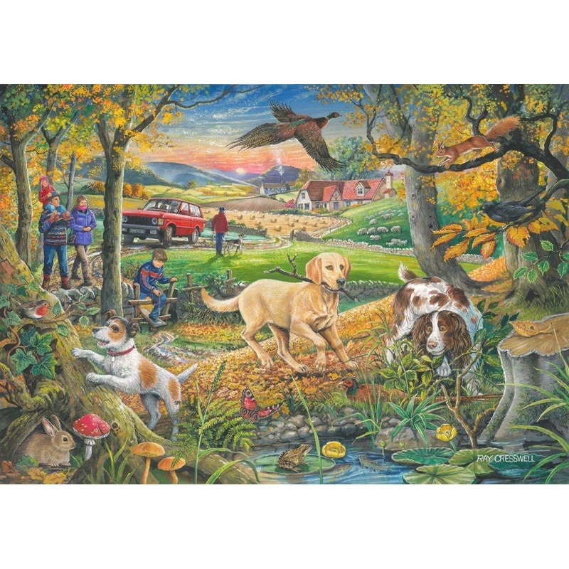 Catch Me If You Can – BIG 500 Piece Jigsaw Puzzle