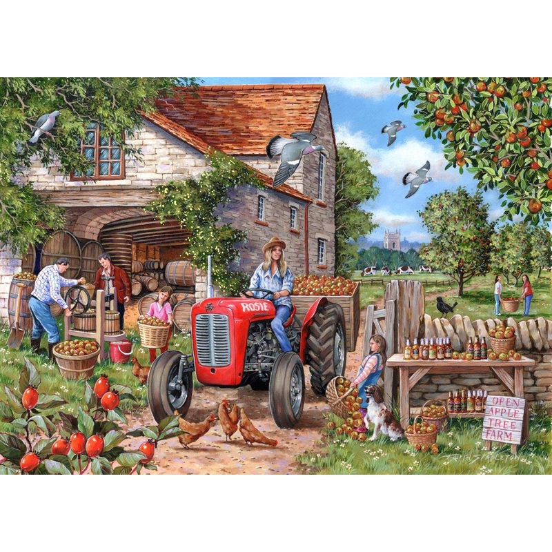 Cider & Rosie – BIG 500 Piece Jigsaw Puzzle