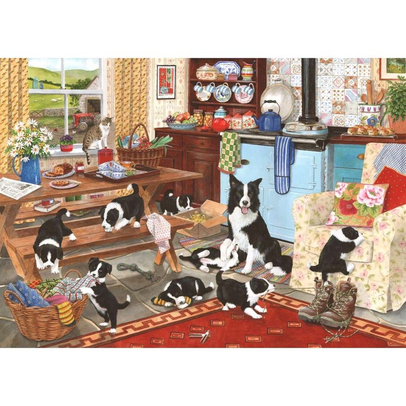 Collie Wobbles – 1000 Piece Jigsaw Puzzle