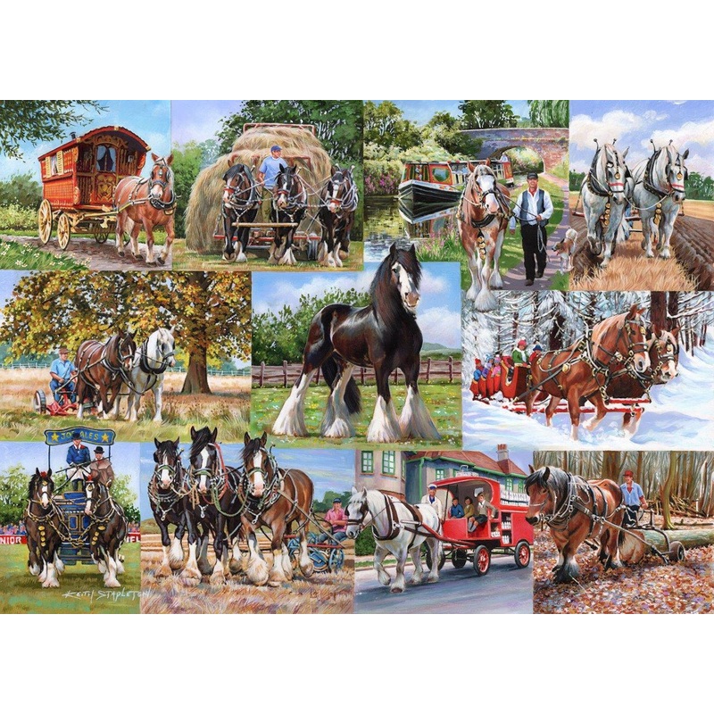 The Heavy Mob – 1000 Piece Jigsaw Puzzle