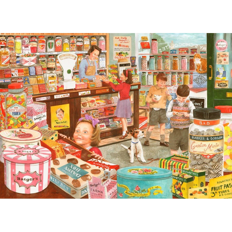 Thrupenny Bits – BIG 500 Piece Jigsaw Puzzle