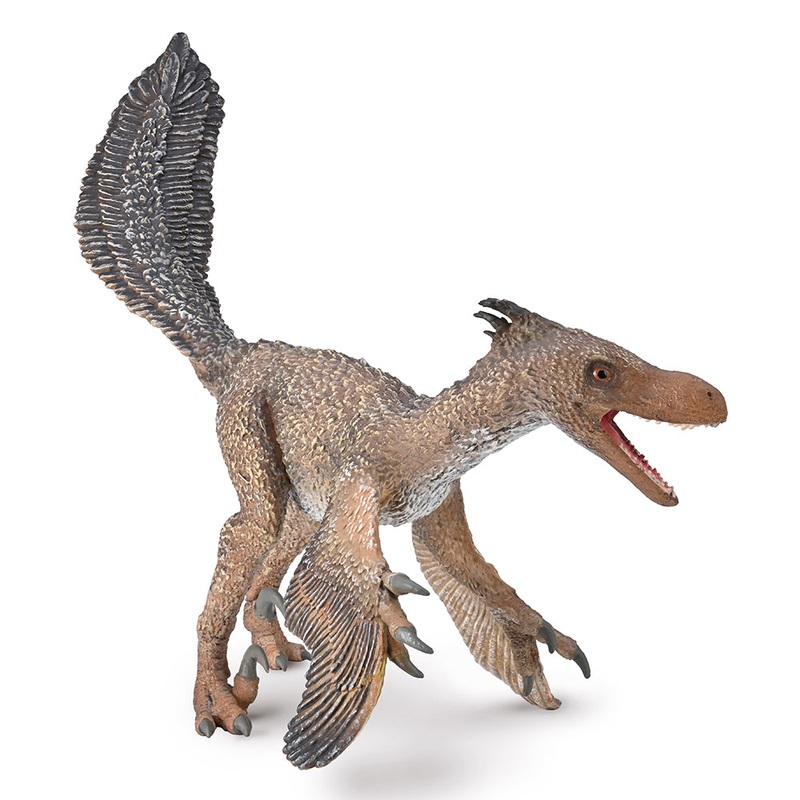 Velociraptor with movable jaw – Deluxe 1:6 Scale