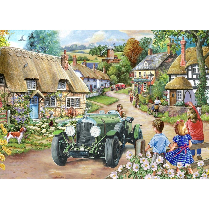 Vintage Run – BIG 500 Piece Jigsaw Puzzle