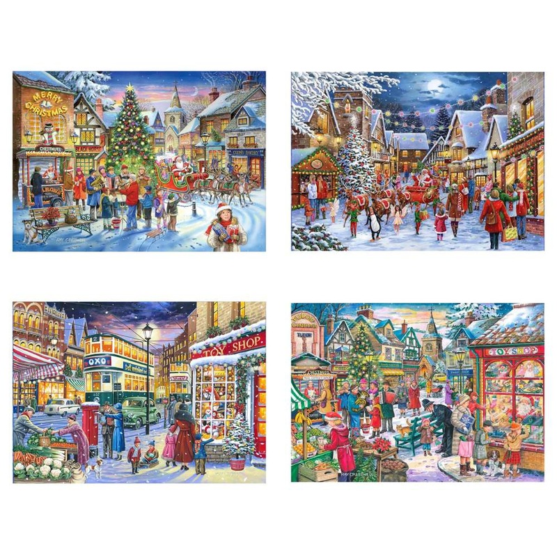 Christmas Shopping – 4 x 500 Piece