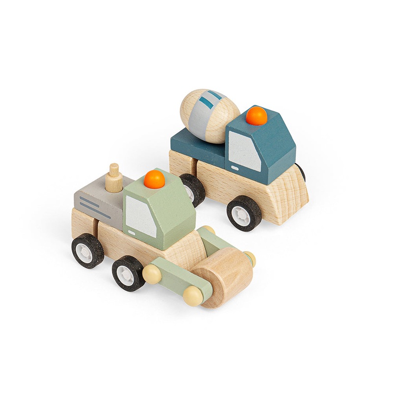 Wind Up Trucks – Mixer, Roller