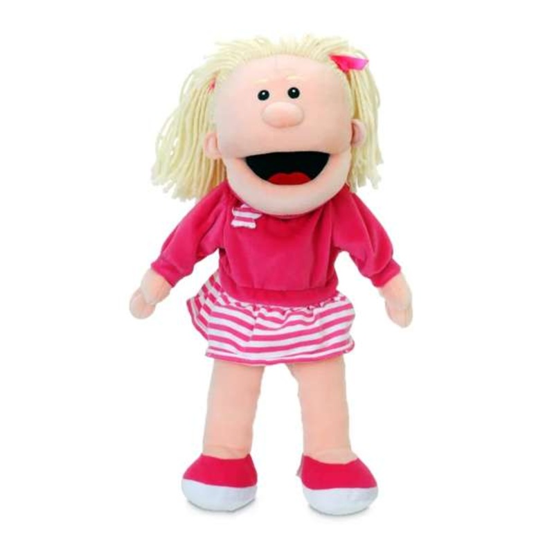 White Girl Hand Puppet