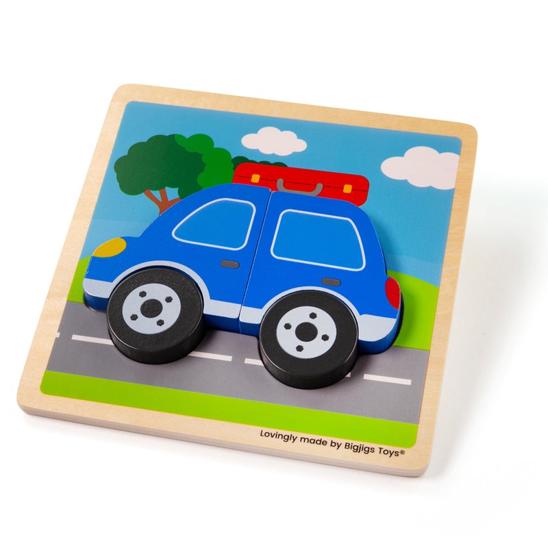 Chunky Lift-Out Puzzle – Car