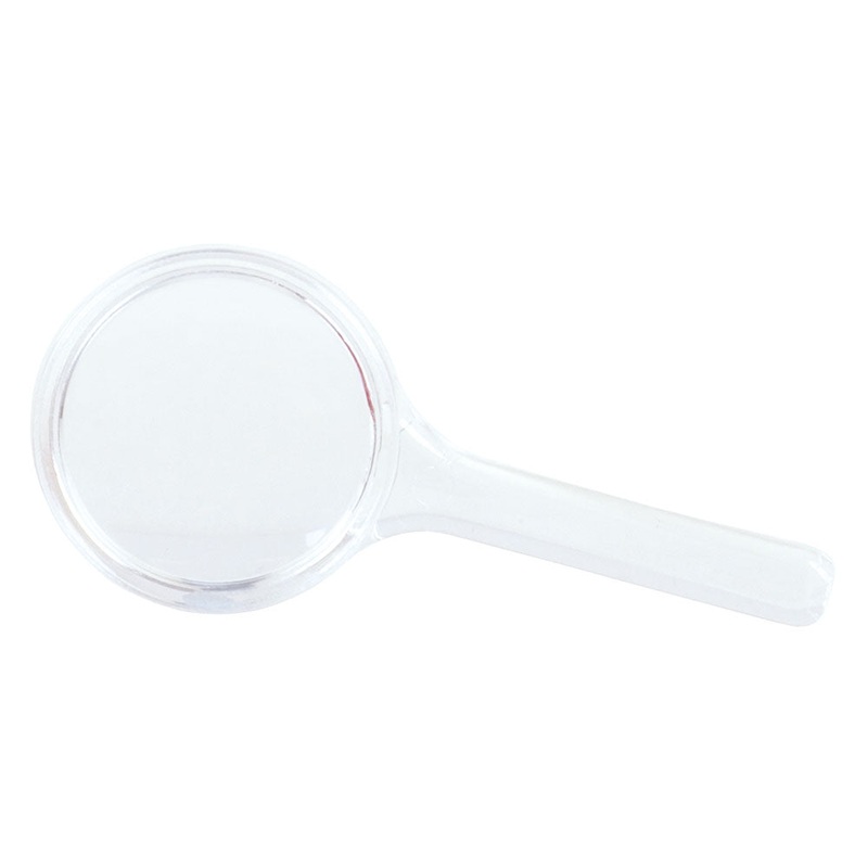 Acrylic Hand Magnifier (63mm) – Pack of 10