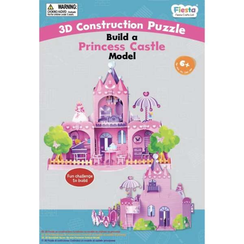 3D Construction Craft – Princess Castle
