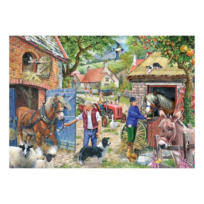 Appletree Lane BIG 500 Puzzle – DAMAGED BOX