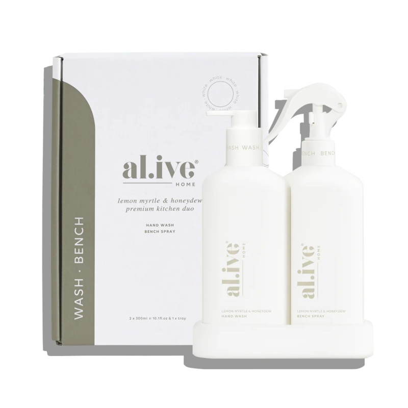 Wash & Bench Duo – Lemon Myrtle & Honeydew