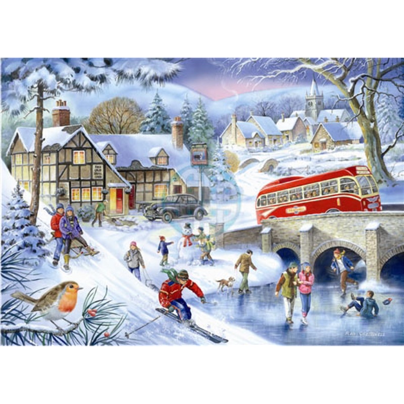 Winter Games – 1000 Piece Jigsaw Puzzle
