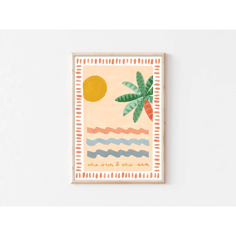 Sun and Sea Print
