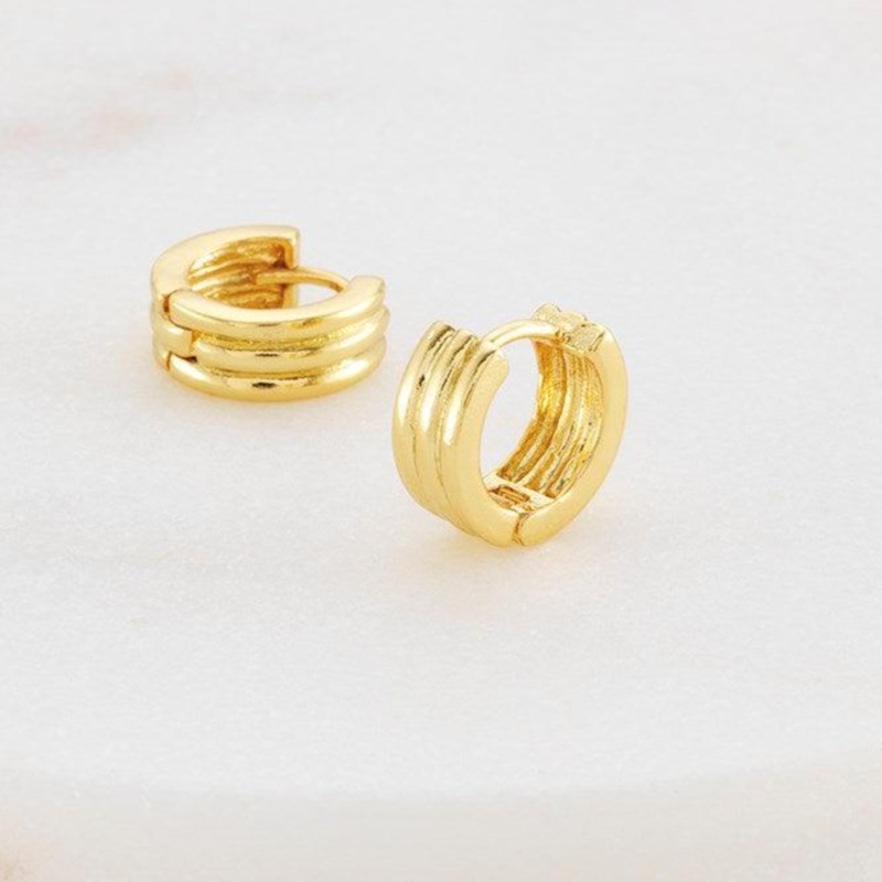 Grace Huggie Gold