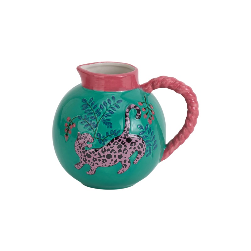 Ceramic Cheetah Jug