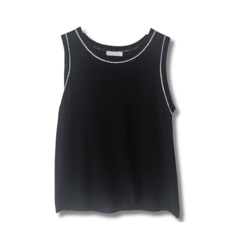 Contrast Stitch Tank