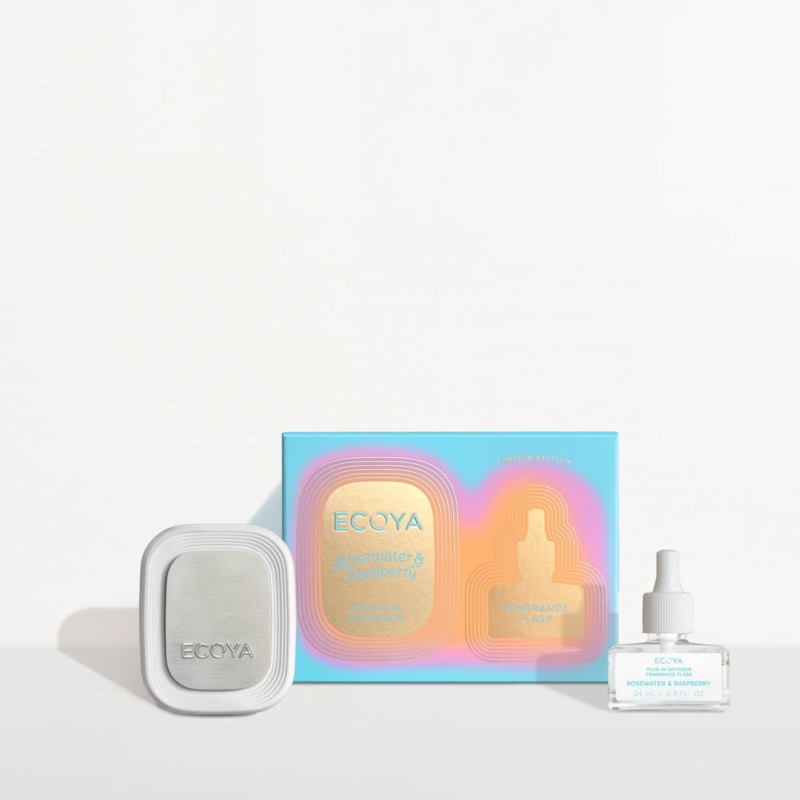 ECOYA Plug In Diffuser -Rosewater & Raspberry