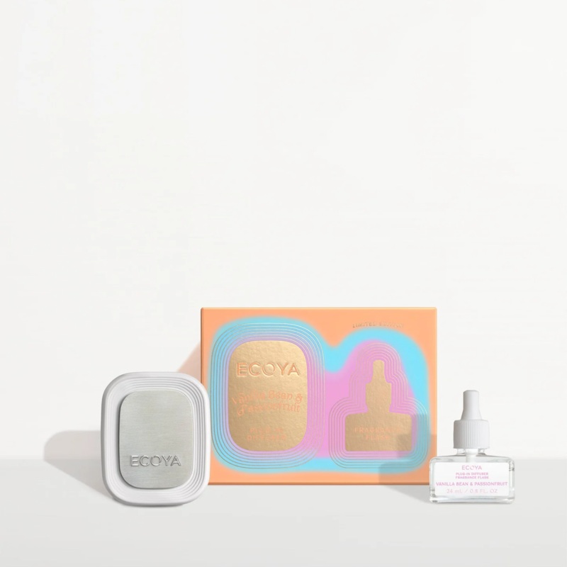 ECOYA Plug In Diffuser -Vanilla Bean & Passionfruit