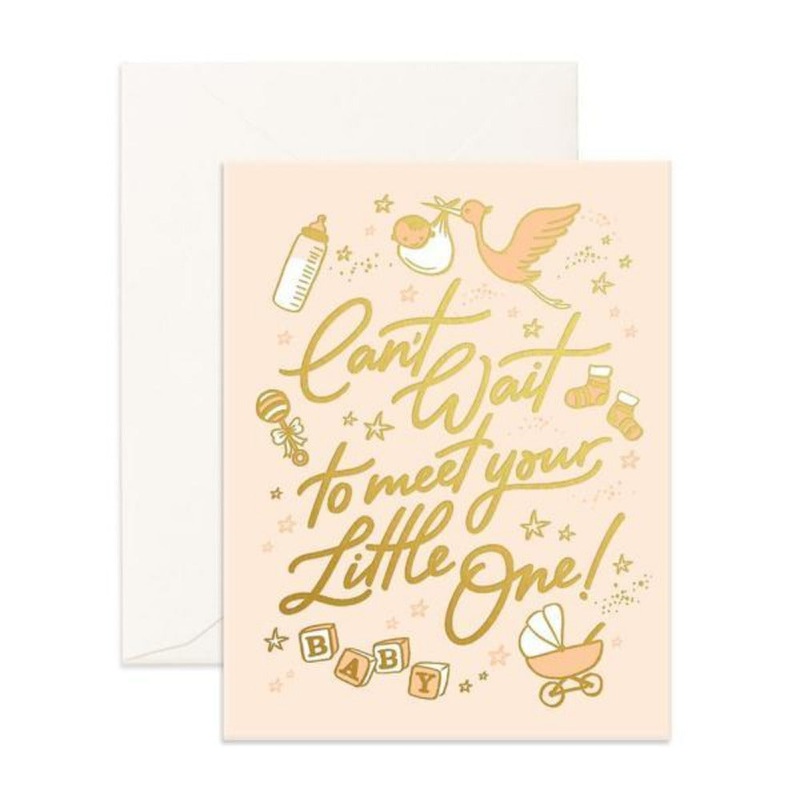 Greeting Card Meet Little One
