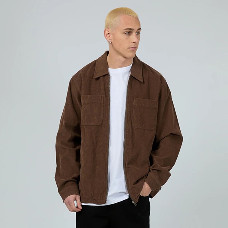 Baby Cord Zip Through Jacket