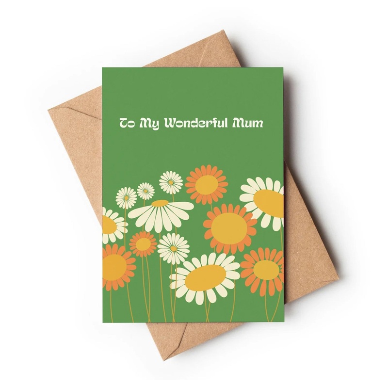 Greeting Card Wonderful Mum